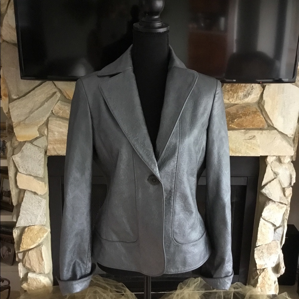 Leather jacket